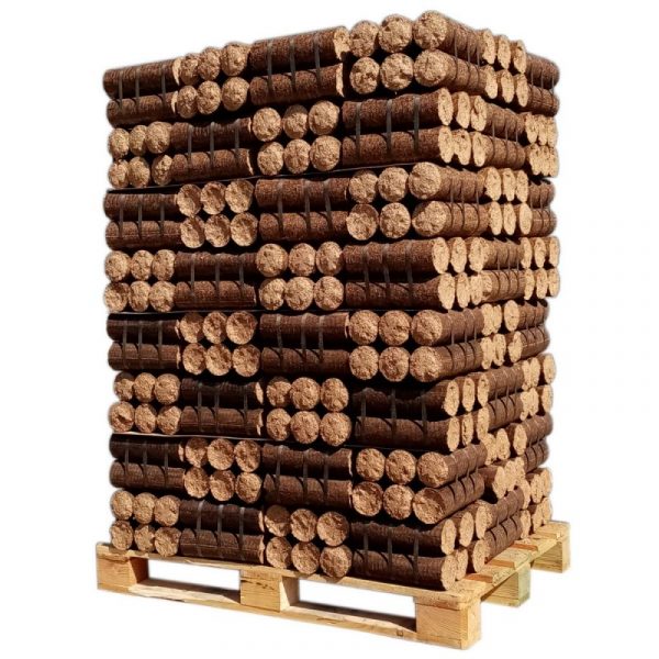 Bois densifié - Bûches de nuit - Palette de 960 KG