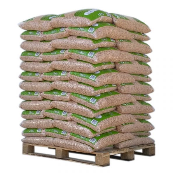 Pellet DIN Pellets - Palette de 65 Sacs 15 KG